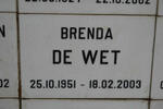 WET Brenda, de 1951-2003