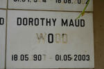 WOOD Dorothy Maud 1907-2003