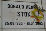 STOK Donald Henry 1933-2003