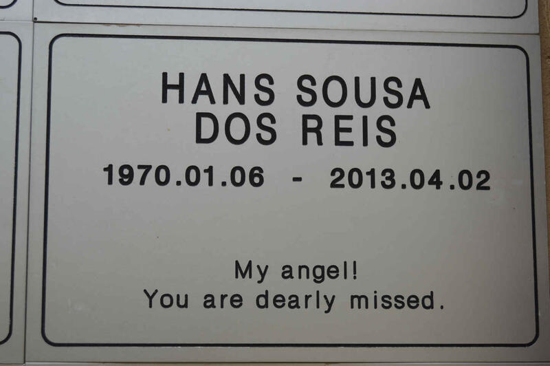 REIS Hans Sousa, dos 1970-2013
