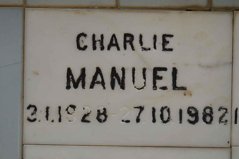 MANUEL Charlie 1928-1982