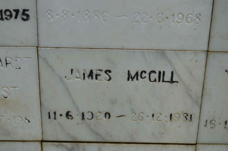 McGILL James 1920-1981