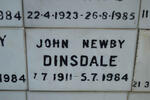 DINSDALE John Newby 1911-1984