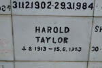 TAYLOR Harold 1913-1983