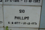 PHILLIPS Sid 1877-1971