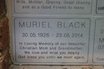 BLACK Muriel 1926-2014