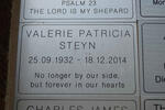 STEYN Valerie Patricia 1932-2014
