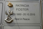 FOSTER Patricia 1930-2015