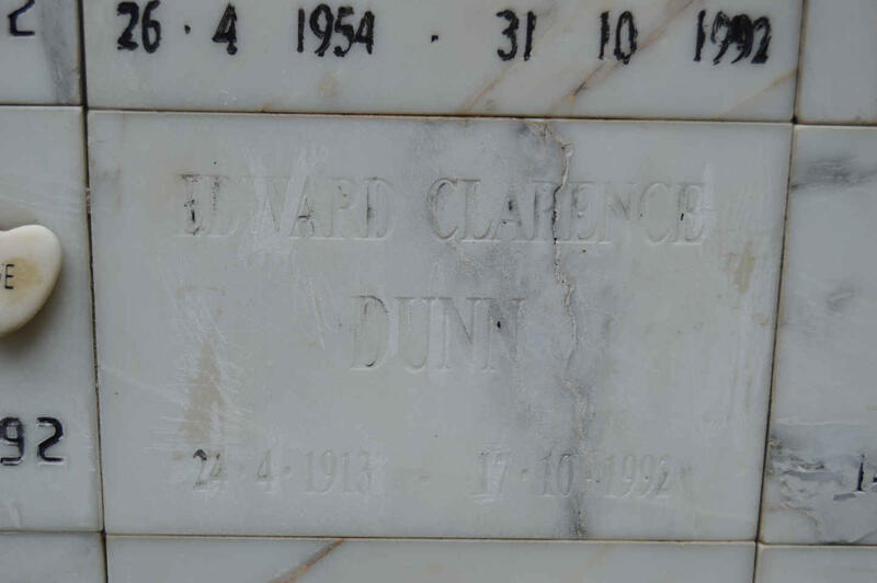 DUNN Edward Clarence 1913-1992