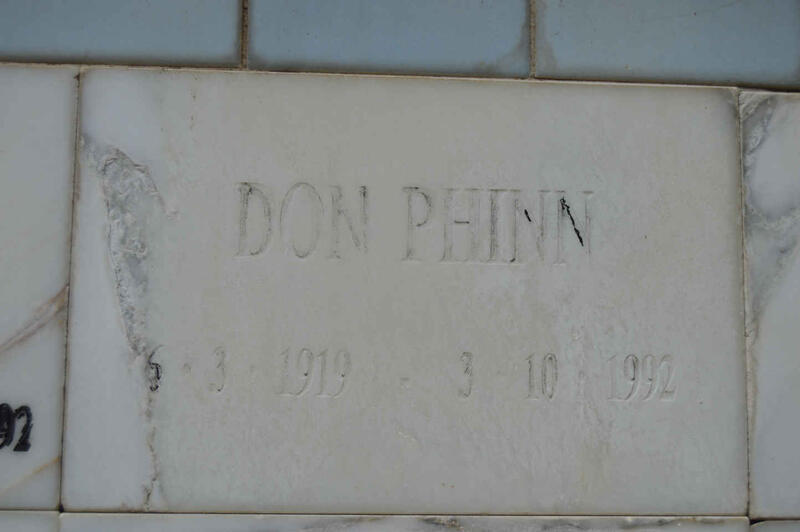 PHINN Don 1919-1992