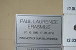 ERASMUS Paul Laurence 1980-2010