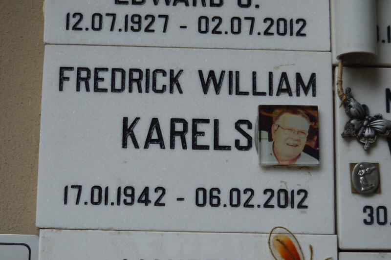 KARELS Fredrick William 1942-2012