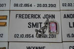 SMIT Frederick John  1954-2011