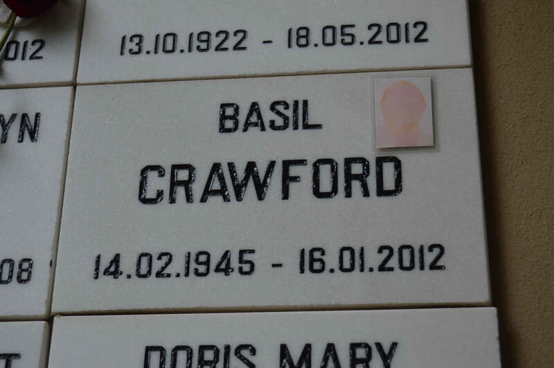 CRAWFORD Basil 1945-2012