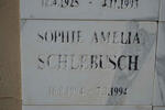 SCHLEBUSCH Sophie Amelia 1904-1994