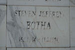 BOTHA Steven Jeffrey 1964-1994