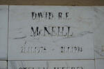 McNEILL David R.E. 1975-1994