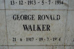 WALKER George Ronald 1917-1994