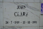 CLARK John 1919-1991