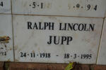 JUPP Ralph Lincoln 1918-1995