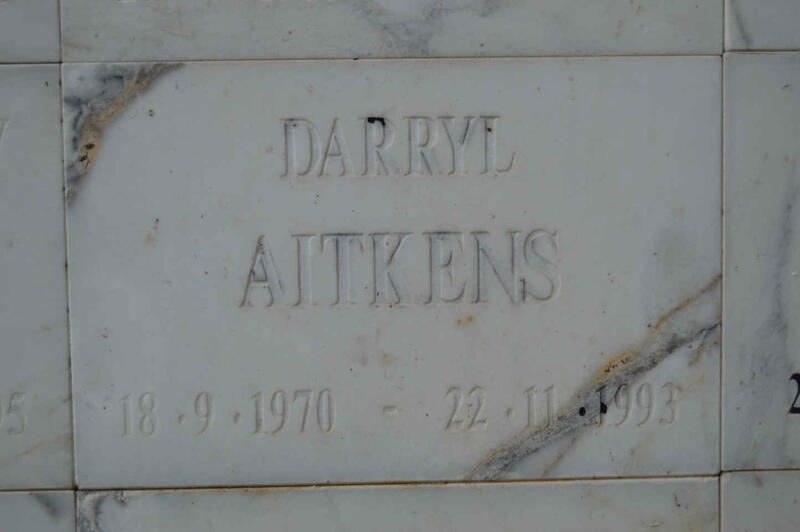 AITKENS Darryl 1970-1993