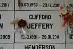 JEFFERY Clifford 1931-2011