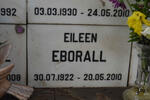 EBORALL Eileen 1922-2010