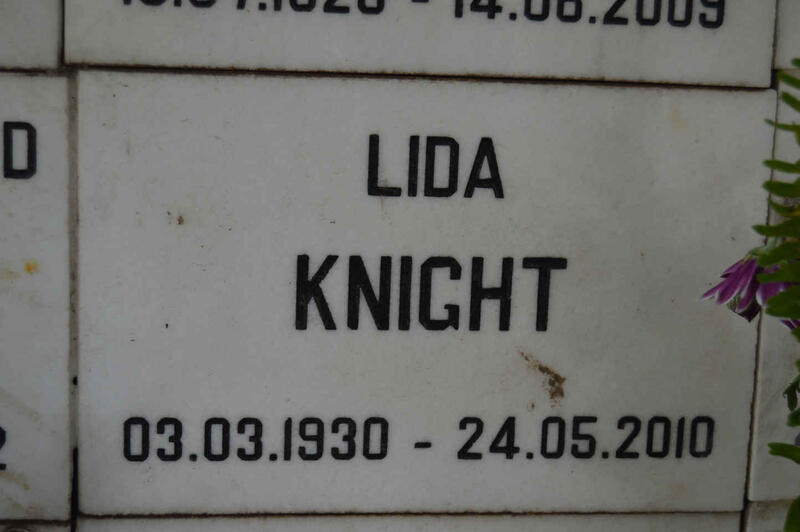 KNIGHT Lida 1930-2010