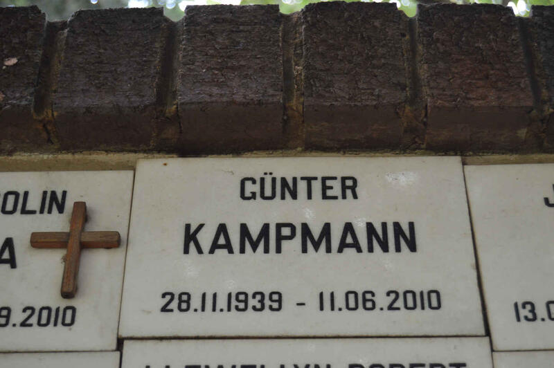 KAMPMANN Gunter 1939-2010