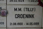 GROENINK M.M. 1900-1999