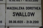 SWALLOW Magdalena Dorothea 1920-2010