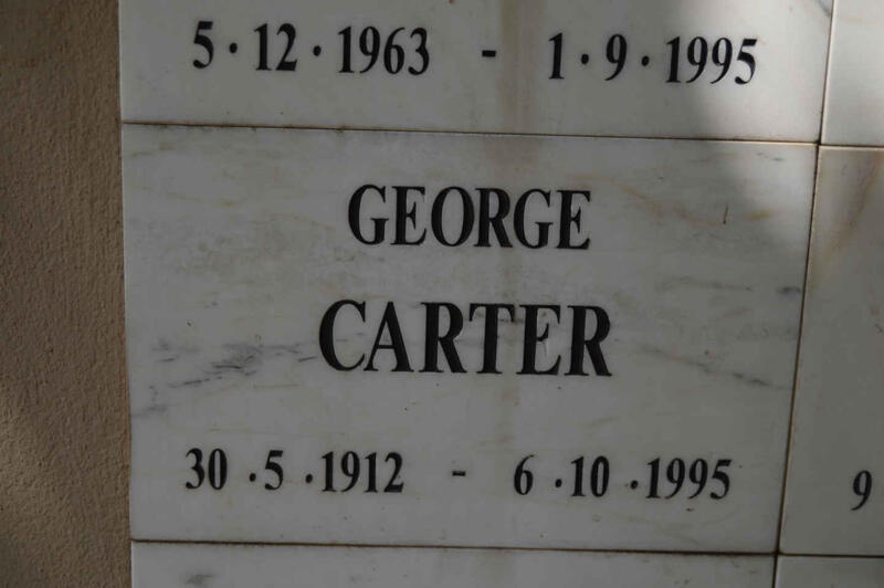 CARTER George 1912-1995