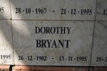 BRYANT Dorothy 1902-1995