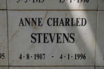 STEVENS Anne Charled 1907-1996