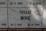 ROSE Nellie 1925-1995