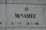 McNAMEE Pat 1931-1996