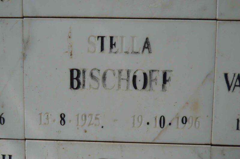 BISCHOFF Stella 1925-1996