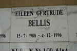 BELLIS Eileen Gertrude 1908-1996