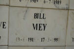 MEY Bill 1915-1997