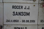 SANSOM Roger J.J. 1950-2001