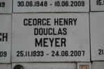 MEYER George Henry Douglas 1933-2007