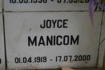 MANICOM Joyce 1919-2000