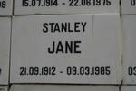 JANE Stanley 1912-1985
