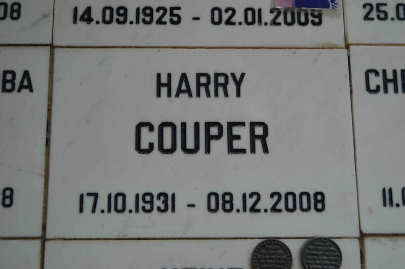 COUPER Harry 1931-2008