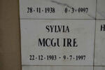 MCGUIRE Sylvia 1903-1997