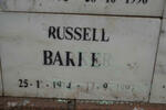 BARKER Russell 1914-1997