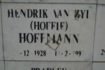 HOFFMAN Hendrik Van Zyl 1928-1997