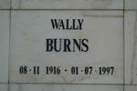 BURNS Wally 1916-1997
