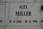 MILLER Alex 1928-1996