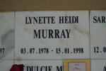 MURRAY Lynette Heidi 1978-1998